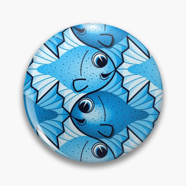 Item preview, Speckled Fishes - Blue designed and sold by DaveSavageArt.