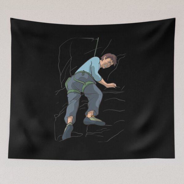 Item preview, Rope team climbing mountaineering rocks descent designed and sold by Monkey Ful.