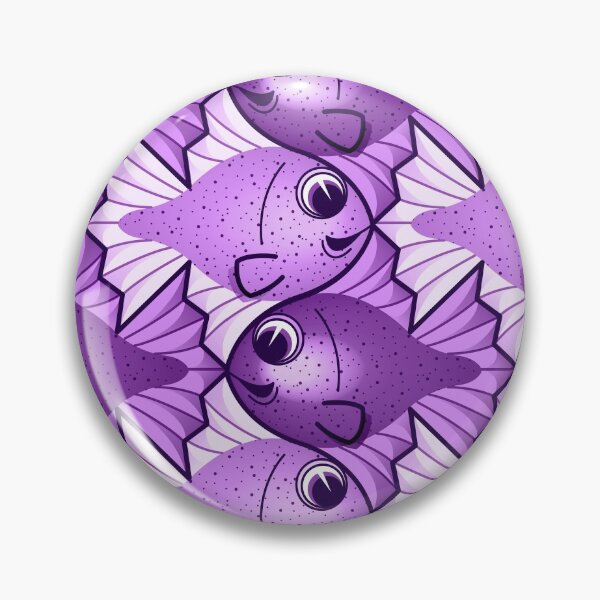 Item preview, Speckled Fishes - Violet designed and sold by DaveSavageArt.