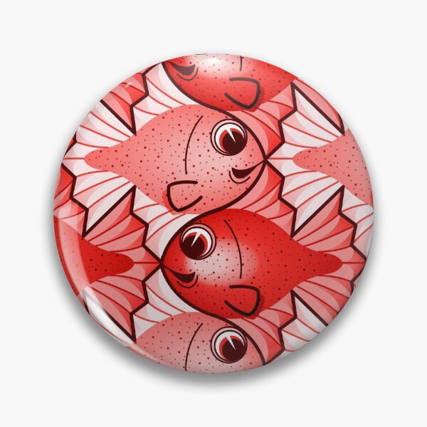 Item preview, Speckled Fishes - Red designed and sold by DaveSavageArt.