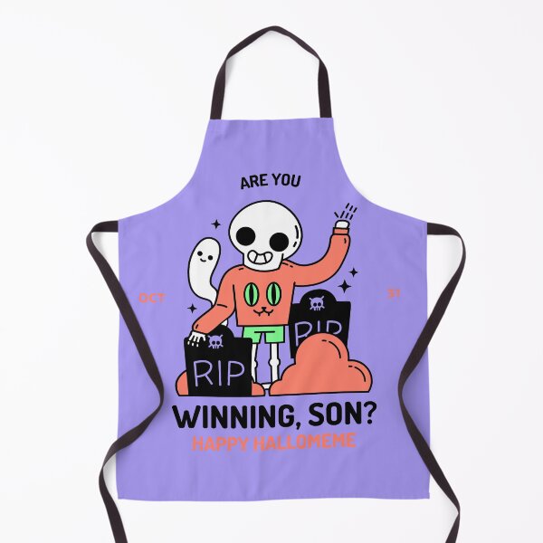 Item preview, Are You Winning, Son? Happy Hallomeme | Happy Halloween Holiday | Cute Skeleton Illustration designed and sold by Ainbowz-Artwork.