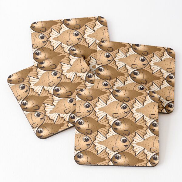 Item preview, Speckled Fishes - Sand designed and sold by DaveSavageArt.
