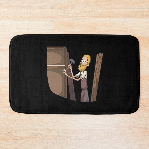 Item preview, Carpenter in the workshop designed and sold by Monkey Ful.