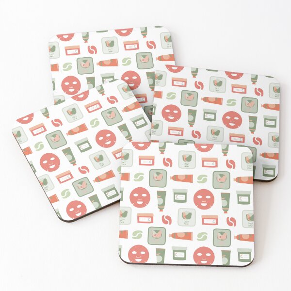 Item preview, Skincare Products Pattern designed and sold by Aysel's Designs.