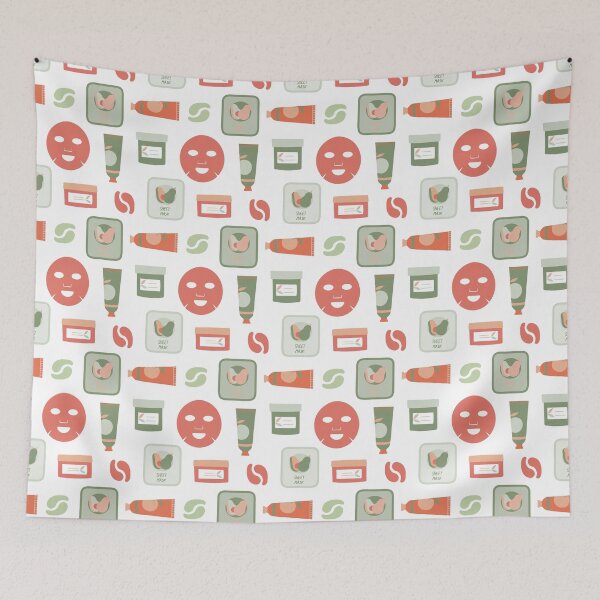 Item preview, Skincare Products Pattern designed and sold by Aysel's Designs.