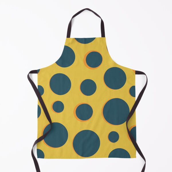 Item preview, polka dots cheese pattern designed and sold by rysunki-malunki.