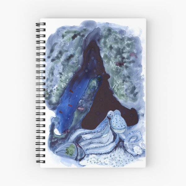 Item preview, Octopus Watercolor Illustration designed and sold by Sandra Connelly.