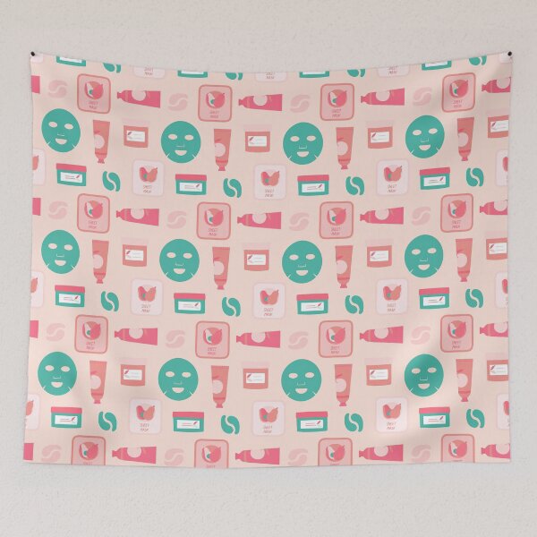 Item preview, Skincare Products Pattern designed and sold by Aysel's Designs.