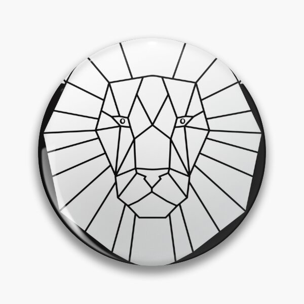 Item preview, geometry lion designed and sold by beoubeou.