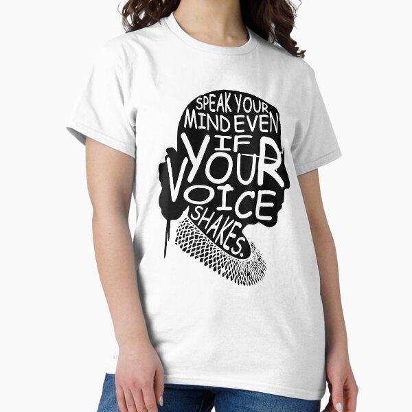 Item preview, Speak Your Mind Even If Your Voice Shakes Quotes Feminist designed and sold by BoothBrody.