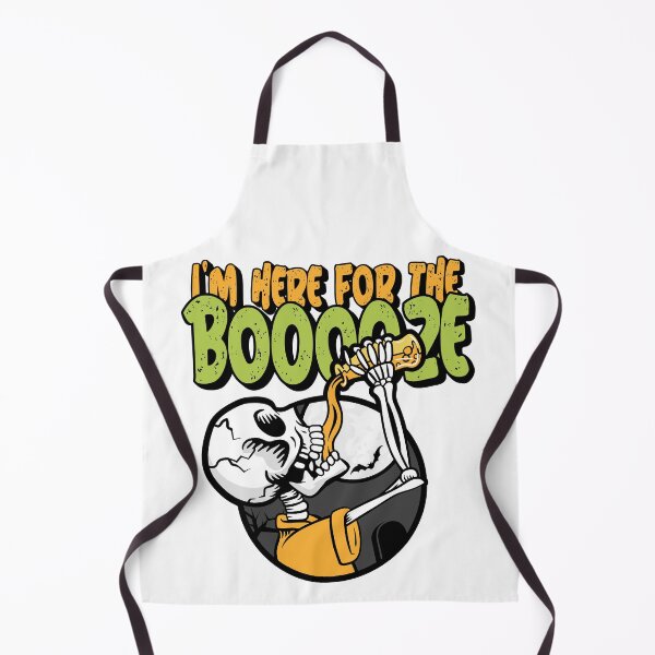 Item preview, I am here for the booze - Halloween 2020 Skeleton Design designed and sold by Giacob.