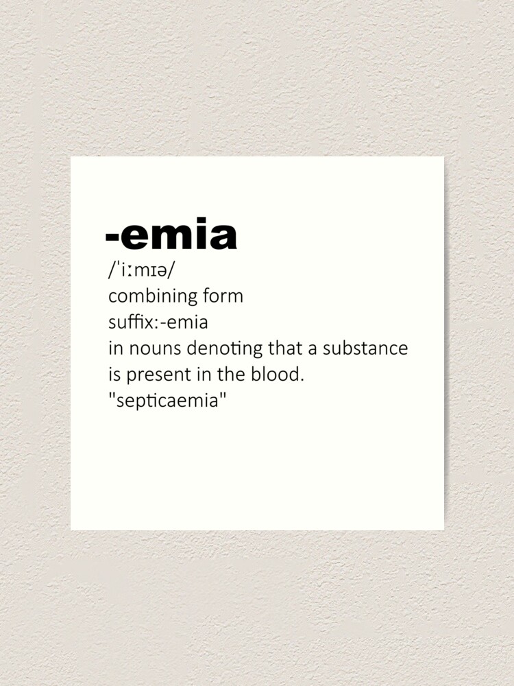 "The meaning of Emia" Art Print for Sale by BukLauDesu | Redbubble