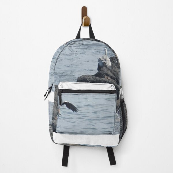 Item preview, Migratory birds with fish in their mouths in Jeju sea. designed and sold by human8891.