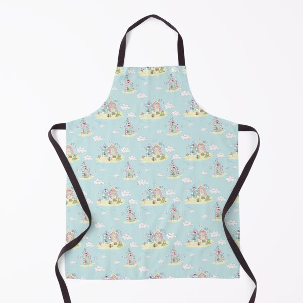 Item preview, Beach Huts and Sunny Days designed and sold by laurasilvester.