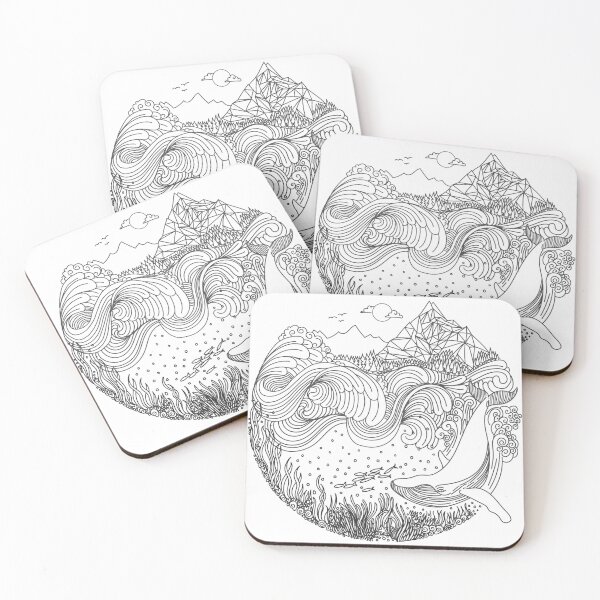 Item preview, Moby the whale designed and sold by Pindigo Designs.
