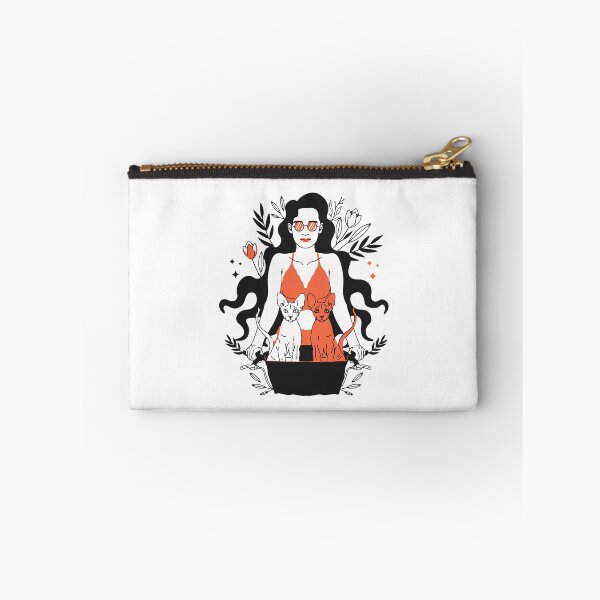 Item preview, Woman Driving cycle with two cats designed and sold by Cre8iveSkill.