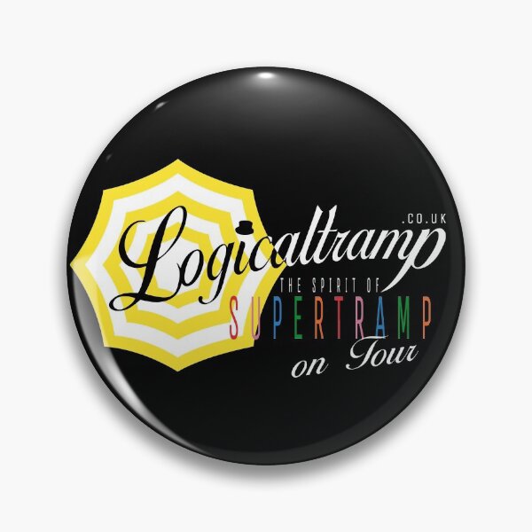 Artikelvorschau, Logicaltramps Logo "on tour" (weiß) entworfen und verkauft von logicaltramp.