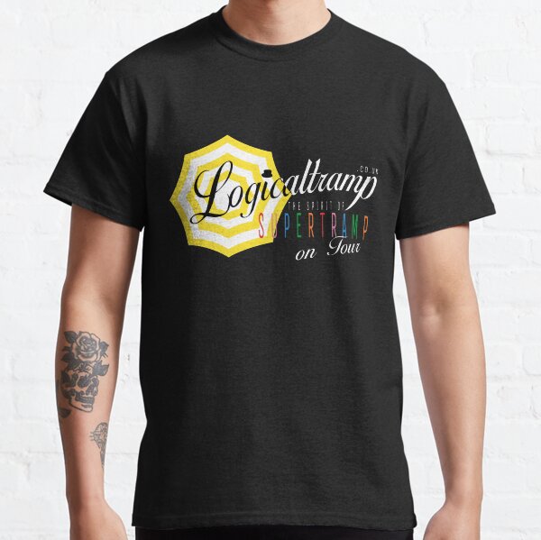 Logicaltramp's logo "on tour" (white) Classic T-Shirt