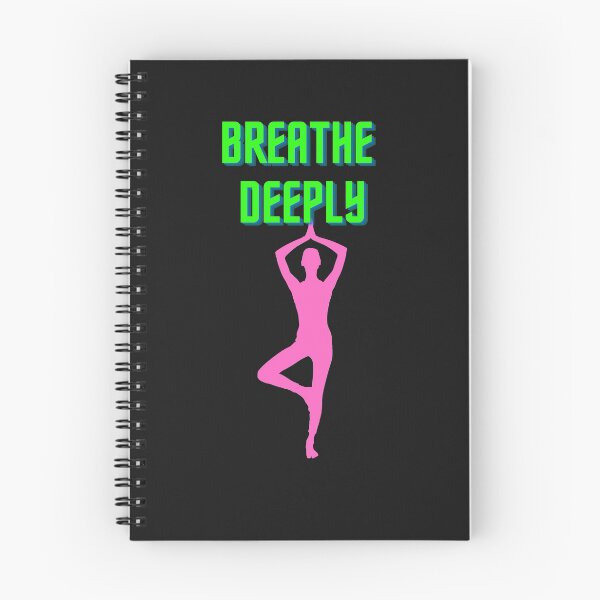 Item preview, Breath deeply, yoga mantra designed and sold by Lorify.