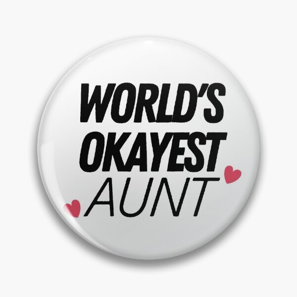 Item preview, World's Okayest Aunt designed and sold by The Little Wood Cottage.