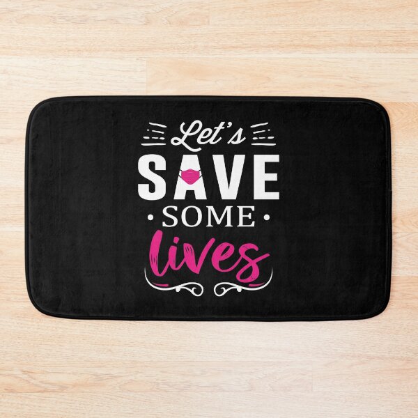 Item preview, Let's Save Some Lives (White) designed and sold by quoteedesigns.