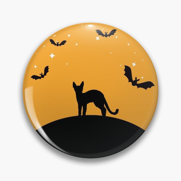 Artikelvorschau, Cornish Rex Halloween Design entworfen und verkauft von Beyond Words.