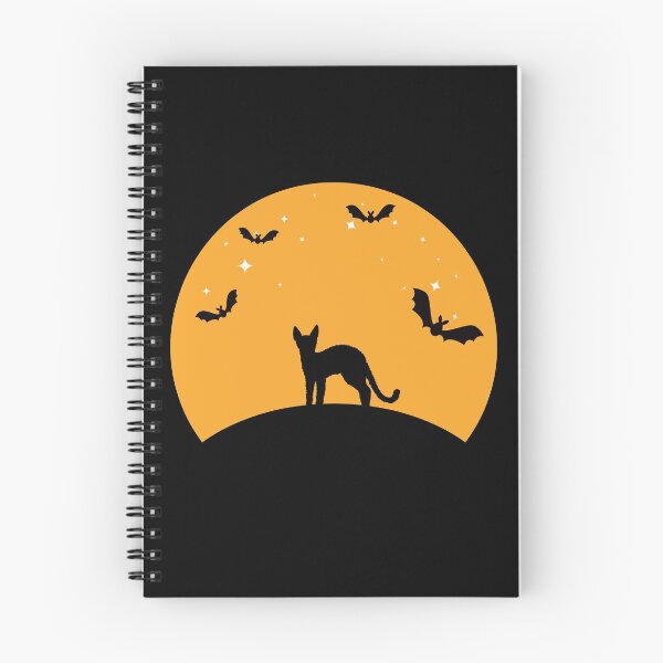 Artikelvorschau, Cornish Rex Halloween Design entworfen und verkauft von Beyond Words.