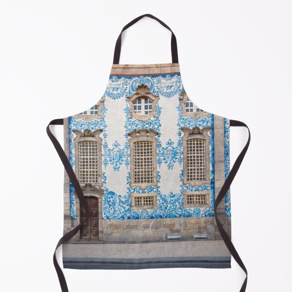 Item preview, Porto Portugal Azulejos blue wall patterns  designed and sold by Long Exposure.