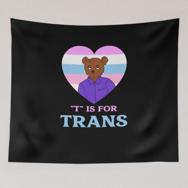 Item preview, T is for TRANS designed and sold by FreeUniqueEqaul.