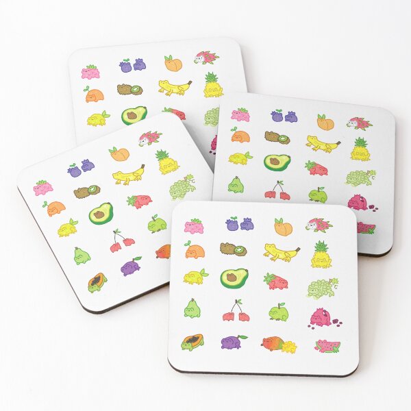 Item preview, froot (and watermelon) FROGS designed and sold by TeaBag114.