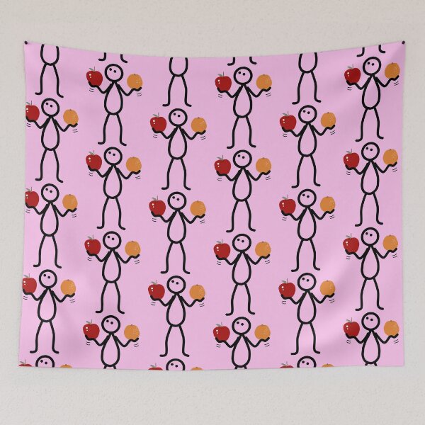 Item preview,  Stickman / Apples And Oranges designed and sold by LotusCreations.