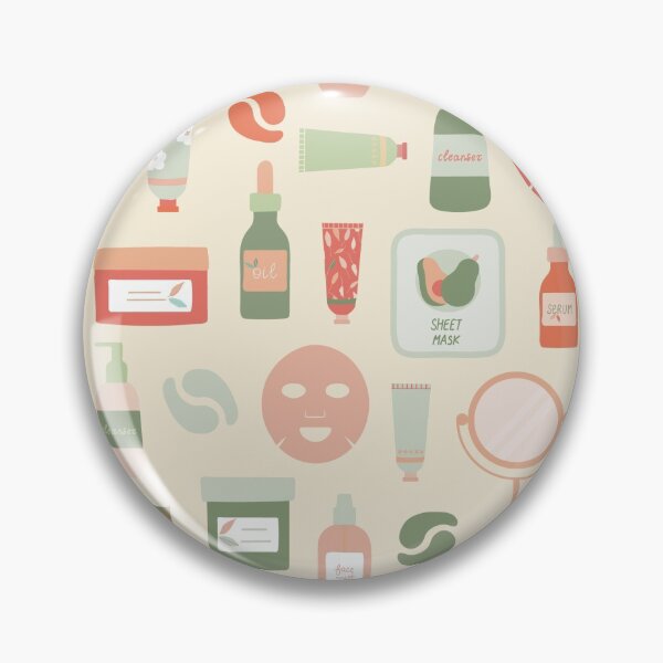 Item preview, Skincare Products and Tools Pattern designed and sold by Aysel's Designs.