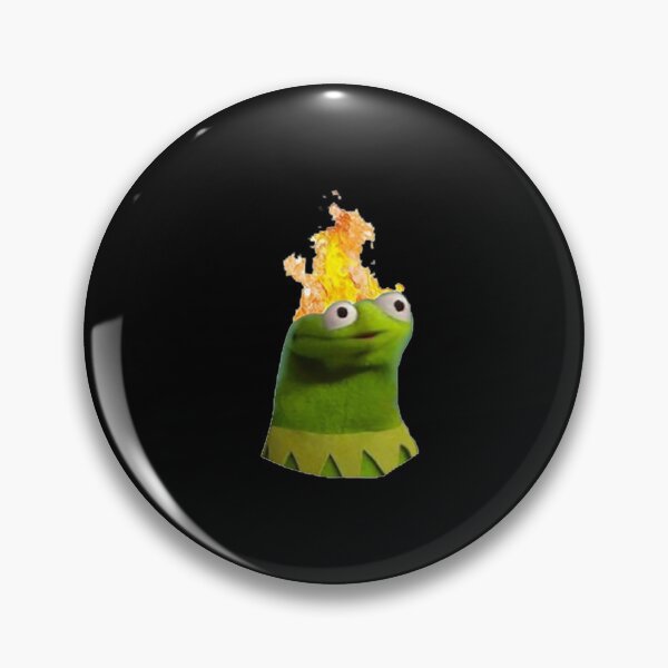 Item preview, Kermit the frog inflamed meme designed and sold by Omeris.