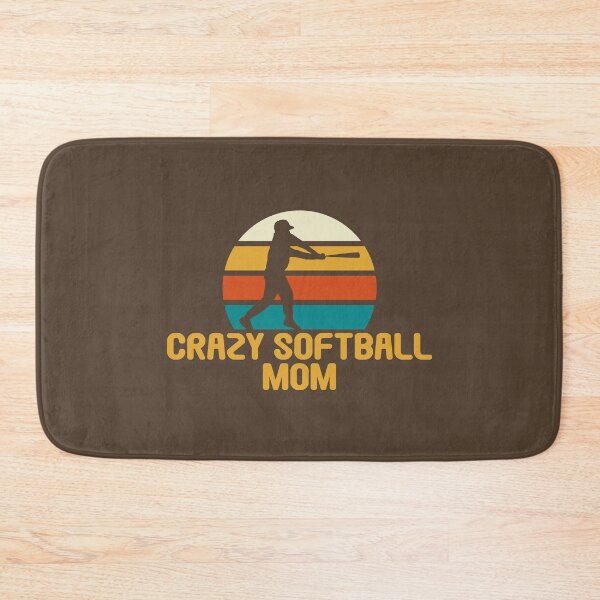 Item preview, Crazy softball mom designed and sold by Statim.