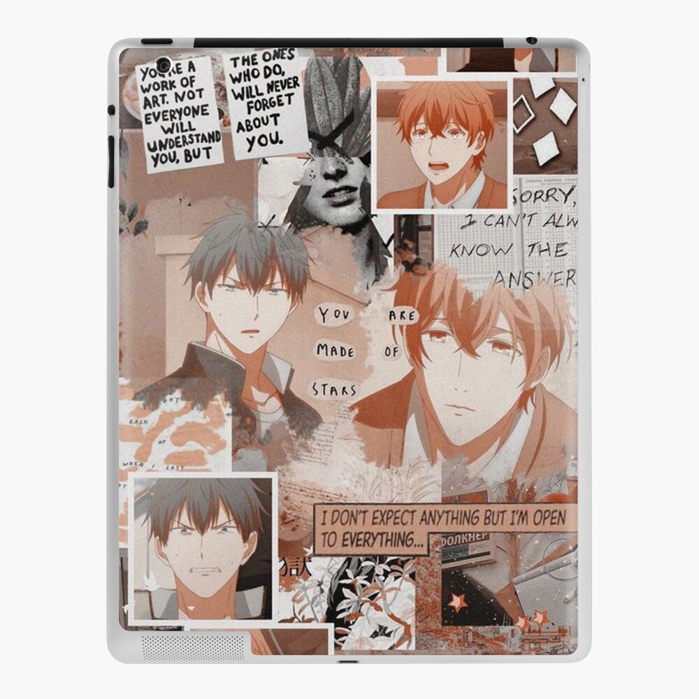 Given Anime Orange Collage Ipad Case Skin By Bitoff Redbubble