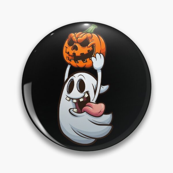 Item preview, Ghost with Pumpkin Halloween designed and sold by Flowaner.