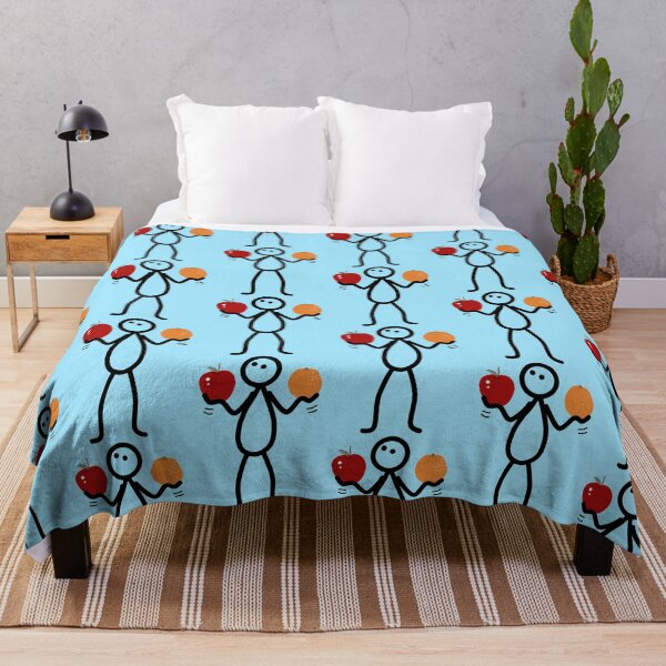 Item preview, Stickman / Apples And Oranges designed and sold by LotusCreations.