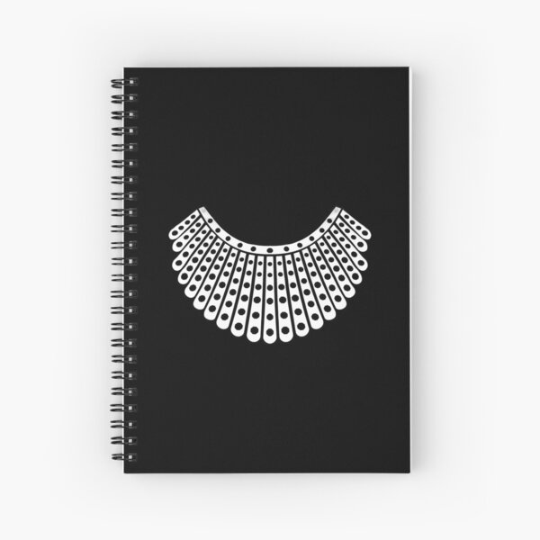 Ruth Bader Ginsburg Dissent Collar Spiral Notebook
