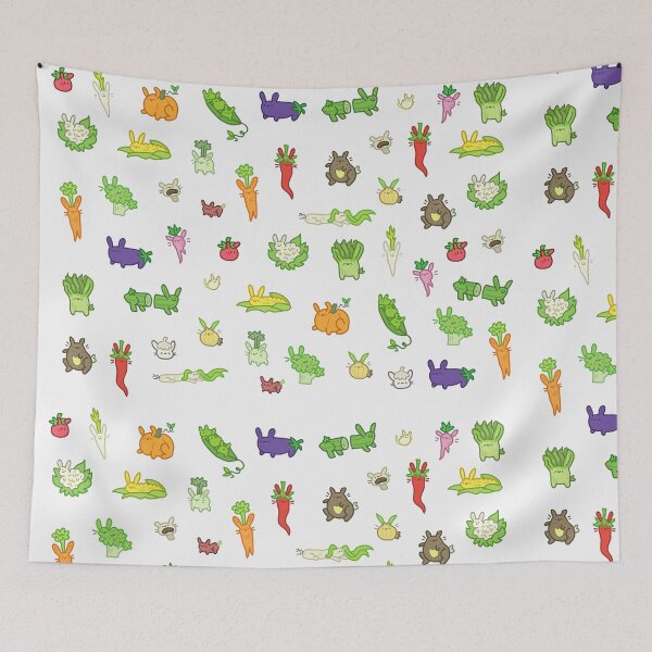 Item preview, veggie buns designed and sold by TeaBag114.