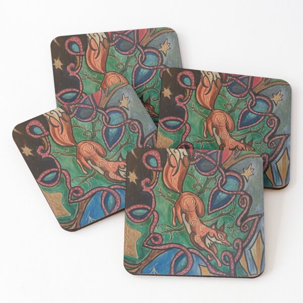 Item preview, The Dancing Fox. designed and sold by HennaAndHatLady.