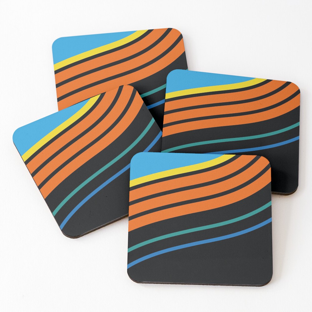 KC WIZ 96ᴴ Coasters (Set of 4)