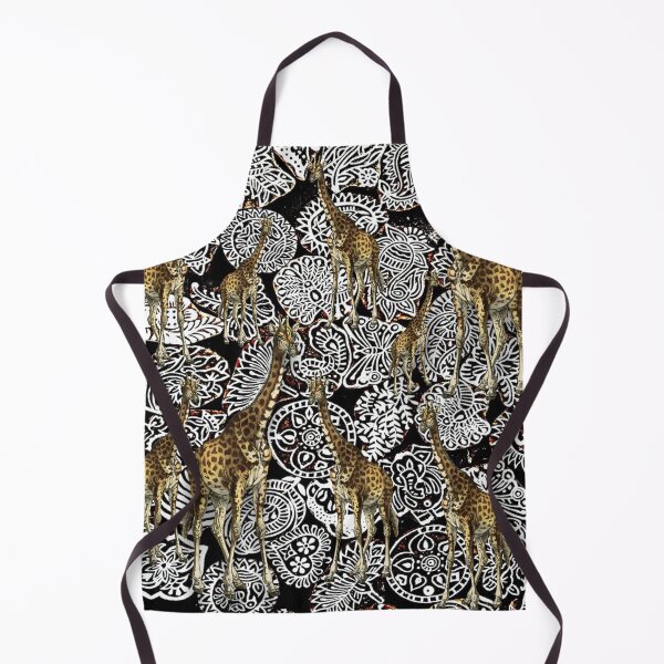 Item preview, Family Giraffes on Black and White Print Background designed and sold by Hanlar.