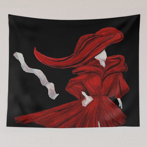 Item preview, The red lady designed and sold by Psychopeeet.