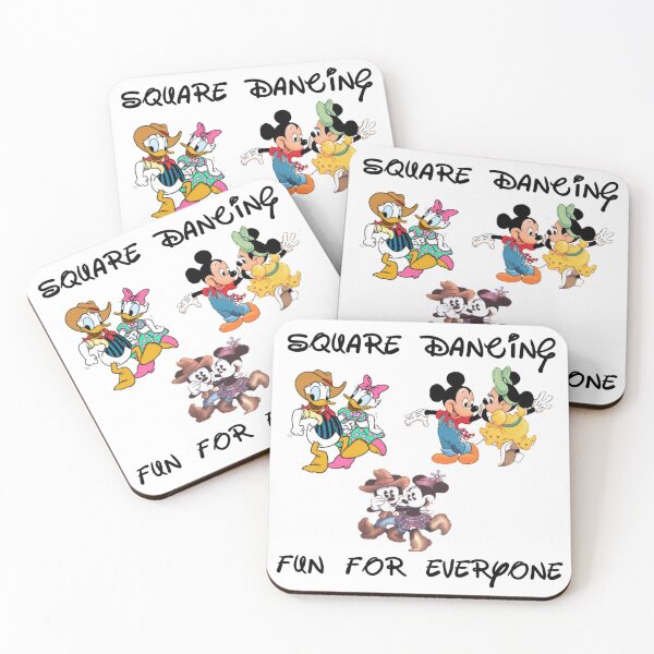Item preview, Characters Dancing designed and sold by Square Dancing Gifts & Merchandise.