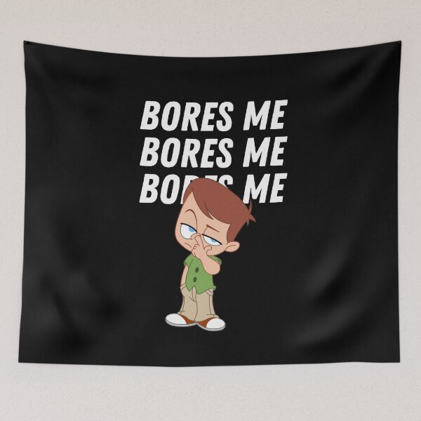 Item preview, Boredom College T-Shirt Study Calm Smalltalk Fun designed and sold by Two Left Hands Design.