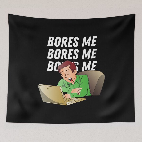 Item preview, Bored Office T-Shirt Flirt Calm Work Fun designed and sold by Two Left Hands Design.