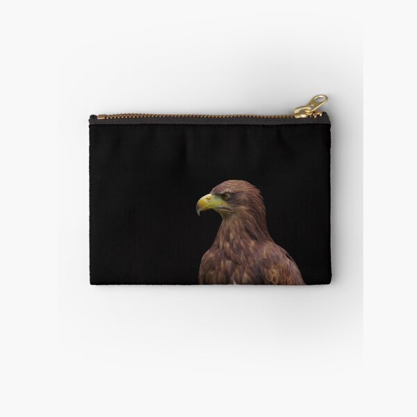 Item preview, Golden eagle portrait with black background designed and sold by Treemonk.