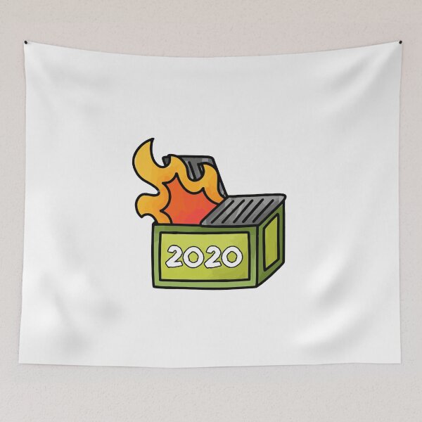 Item preview, 2020 Dumpster Fire Funny  designed and sold by dreamy11.