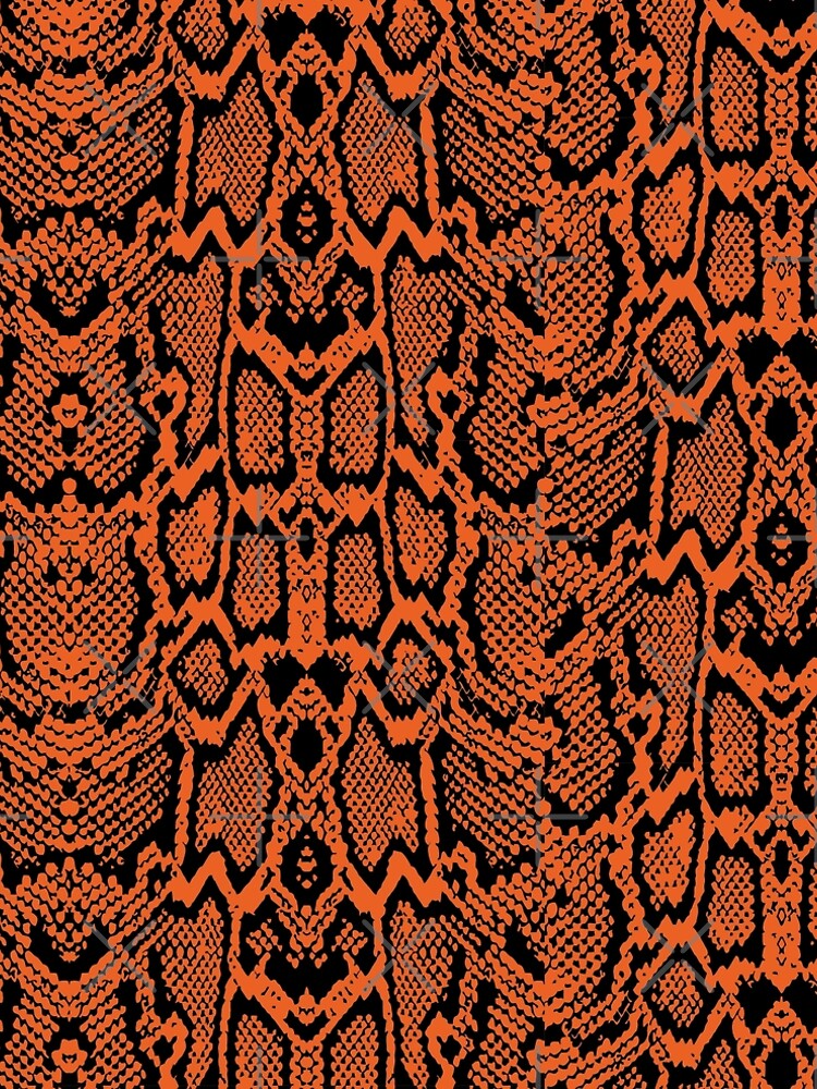 Halloween Orange Snake Skin" A-Line Dress for Sale by TekknoOutfits |  Redbubble