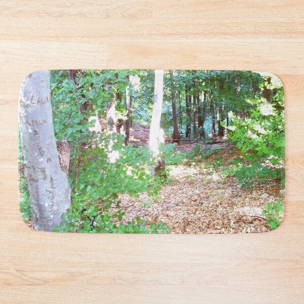 Item preview, Beautiful Green Forest Autumn Photo designed and sold by LuckyKermit.